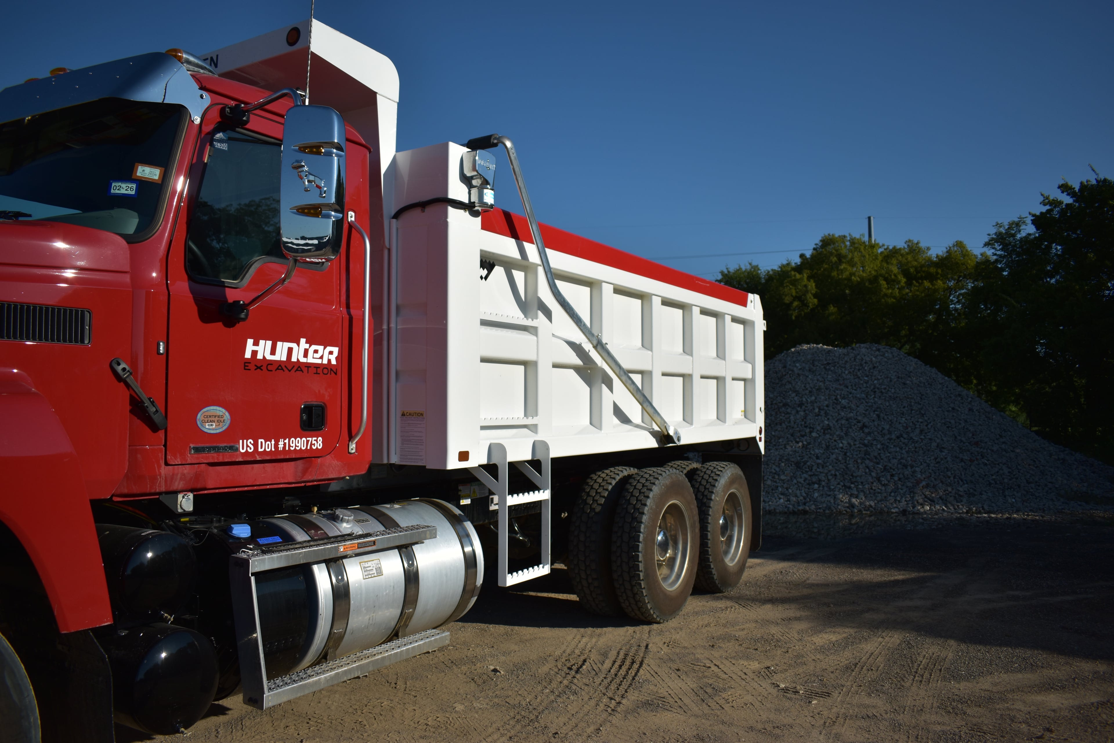 Hunter Excavation background